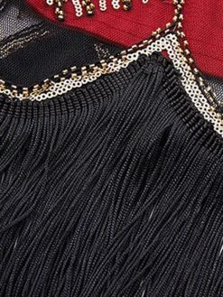 Women's Retro 1920s Fringe Dress Midi Dress Party Holiday Sequins Tassel Fringe Animal Crewneck Sleeveless Regular Fit Spring Fall 2023 Black Red S M L XL 24 Women's Retro 1920s Fringe Dress Midi Dress Party Holiday Sequins Tassel Fringe Animal Crewneck Sleeveless Regular Fit Spring Fall 2023 Black Red S M L XL -Casual Print Dress Sales adwkmq1693533792310