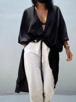 Women's Swimwear Cover Up Beach Top Normal Swimsuit Lace Up Pleated UV Protection Pure Color Black White Red Royal Blue Beige V Wire Bathing Suits New Vacation Holiday 35 Women's Swimwear Cover Up Beach Top Normal Swimsuit Lace Up Pleated UV Protection Pure Color Black White Red Royal Blue Beige V Wire Bathing Suits New Vacation Holiday -Casual Print Dress Sales aexqau1642042462431