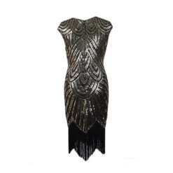 Women's Retro 1920s Fringe Dress Midi Dress Party Holiday Sequins Tassel Fringe Geometric Crewneck Short Sleeve Regular Fit Spring Fall 2023 Silver Black XS S M L 22 Women's Retro 1920s Fringe Dress Midi Dress Party Holiday Sequins Tassel Fringe Geometric Crewneck Short Sleeve Regular Fit Spring Fall 2023 Silver Black XS S M L -Casual Print Dress Sales amytmk1692674889772