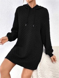 Women's Casual Dress Hoodie Dress Mini Dress Fashion Daily Outdoor Vacation Going Out Hoodie Solid Color Loose Fit Black White Pink S M L XL XXL 37 Women's Casual Dress Hoodie Dress Mini Dress Fashion Daily Outdoor Vacation Going Out Hoodie Solid Color Loose Fit Black White Pink S M L XL XXL -Casual Print Dress Sales bioqam1695644469822