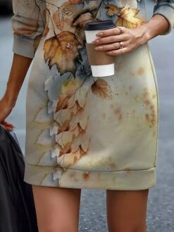 Women's Casual Dress Sweatshirt Dress Mini Dress Warm Fashion Outdoor Vacation Going Out Crew Neck Print Print Regular Fit Blue S M L XL XXL 5 Women's Casual Dress Sweatshirt Dress Mini Dress Warm Fashion Outdoor Vacation Going Out Crew Neck Print Print Regular Fit Blue S M L XL XXL -Casual Print Dress Sales bzwblr1696732821027