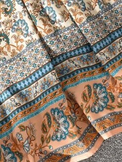 Women's Casual Dress Winter Dress Ethnic Dress Floral Tribal Lace Up Ruched Crew Neck Puff Sleeve Midi Dress Fashion Ethnic Outdoor Christmas Long Sleeve Loose Fit Red Khaki Dark Blue Fall Winter -Casual Print Dress Sales ccizwe1697791106576