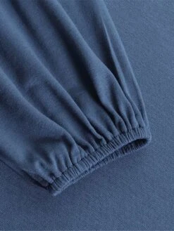 Women's Plus Size Curve Casual Dress Swing Dress A Line Dress Solid Color Long Dress Maxi Dress Long Sleeve Ruched Ruffle Crew Neck Basic Outdoor Black Blue Fall Winter L XL XXL 3XL 4XL -Casual Print Dress Sales cgrnjy1693366188895