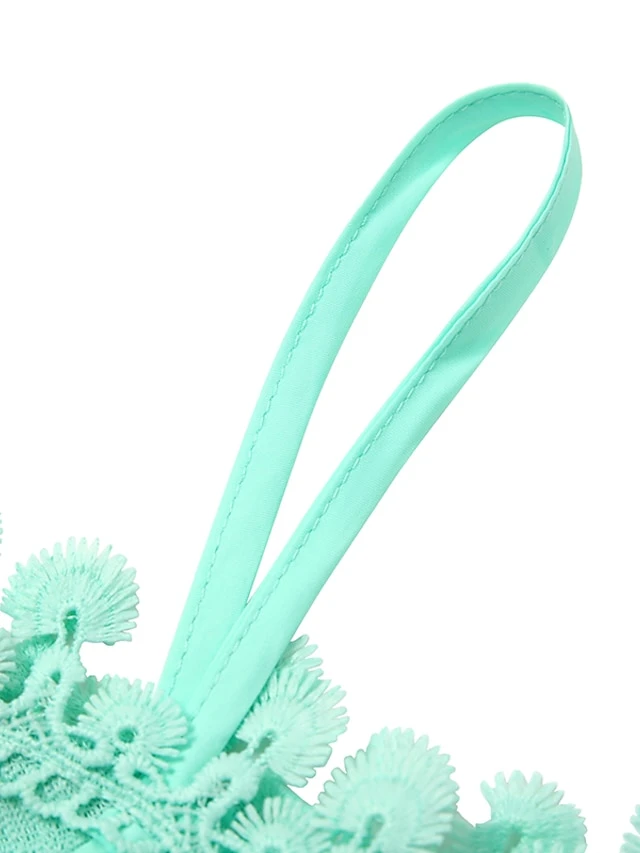 Women's Casual Dress Lace Dress Mini Dress Black Green Light Blue Half Sleeve Pure Color Lace Summer Spring Crew Neck Stylish Vacation Loose Fit 2023 S M L XL XXL 3XL 4XL 5XL 9 Women's Casual Dress Lace Dress Mini Dress Black Green Light Blue Half Sleeve Pure Color Lace Summer Spring Crew Neck Stylish Vacation Loose Fit 2023 S M L XL XXL 3XL 4XL 5XL - Image 9