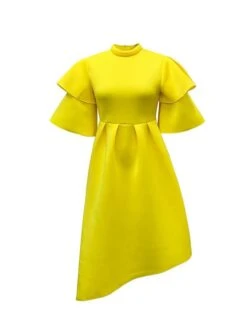 Women‘s Plus Size Curve Party Dress Solid Color Crew Neck Half Sleeve Spring Fall Elegant Modern Maxi Long Dress Formal Party Dress 37 Women‘s Plus Size Curve Party Dress Solid Color Crew Neck Half Sleeve Spring Fall Elegant Modern Maxi Long Dress Formal Party Dress -Casual Print Dress Sales cmhpyz1669704986563