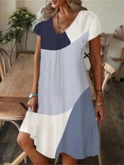 Women's Casual Dress Summer Dress Print Dress Geometric Color Block Print V Neck Mini Dress Active Fashion Outdoor Daily Short Sleeve Regular Fit Black Wine Navy Blue Summer Spring S M L XL XXL 9 Women's Casual Dress Summer Dress Print Dress Geometric Color Block Print V Neck Mini Dress Active Fashion Outdoor Daily Short Sleeve Regular Fit Black Wine Navy Blue Summer Spring S M L XL XXL -Casual Print Dress Sales csblor1689675987755