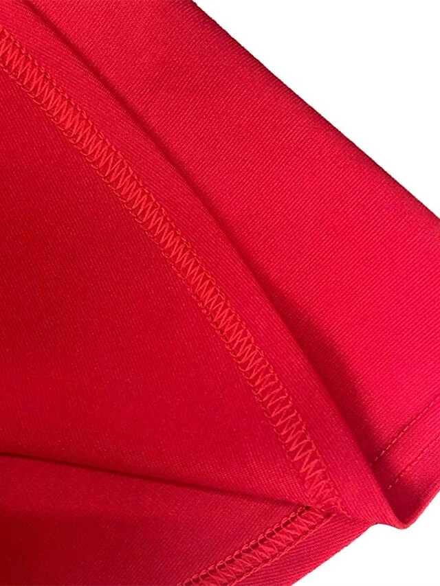 Women‘s Plus Size Curve Party Dress Color Block Crew Neck Mesh 3/4 Length Sleeve Spring Fall Prom Dress Midi Dress Party Going Out Dress 8 Women‘s Plus Size Curve Party Dress Color Block Crew Neck Mesh 3/4 Length Sleeve Spring Fall Prom Dress Midi Dress Party Going Out Dress - Image 8