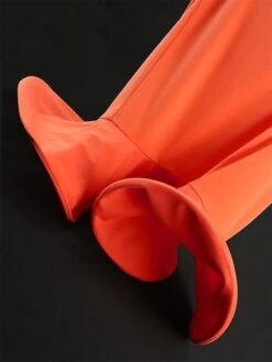 Women's Plus Size Curve Party Dress Bodycon Sheath Dress Plain Midi Dress Sleeveless Ruffle V Neck Fashion Party Orange Spring Fall XL XXL 3XL 4XL 30 Women's Plus Size Curve Party Dress Bodycon Sheath Dress Plain Midi Dress Sleeveless Ruffle V Neck Fashion Party Orange Spring Fall XL XXL 3XL 4XL -Casual Print Dress Sales dbbkmo1694165786626