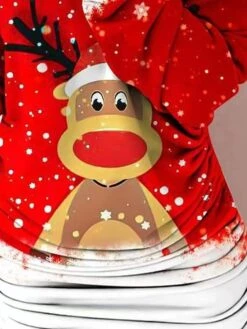 Women's Christmas Casual Dress Sheath Dress Mini Dress Orange Red Long Sleeve Santa Claus Elk Backless Print Winter Fall Crew Neck High Neck Cold Shoulder Casual Outdoor Daily 2022 S M L XL 5 Women's Christmas Casual Dress Sheath Dress Mini Dress Orange Red Long Sleeve Santa Claus Elk Backless Print Winter Fall Crew Neck High Neck Cold Shoulder Casual Outdoor Daily 2022 S M L XL -Casual Print Dress Sales dcjcvm1667467200996