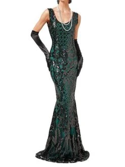 Women's Retro 1920s Sequin Dress Long Dress Maxi Dress Party Halloween Sequins Patchwork Floral Deep U Sleeveless Regular Fit Spring Fall 2023 Red Gold XS S M L 13 Women's Retro 1920s Sequin Dress Long Dress Maxi Dress Party Halloween Sequins Patchwork Floral Deep U Sleeveless Regular Fit Spring Fall 2023 Red Gold XS S M L -Casual Print Dress Sales ddcwve1692935473633