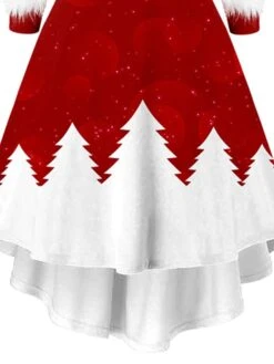 Women‘s Christmas Casual Dress Vintage Dress Light Red Red Long Sleeve Letter Feather Winter Fall Autumn V Neck Modern Daily Vacation 2022 S M L XL XXL 6 Women‘s Christmas Casual Dress Vintage Dress Light Red Red Long Sleeve Letter Feather Winter Fall Autumn V Neck Modern Daily Vacation 2022 S M L XL XXL -Casual Print Dress Sales dsfamq1667562079689