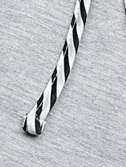 Women's Casual Dress Hoodie Dress Mini Dress Fashion Daily Outdoor Vacation Going Out V Neck Pocket Solid Color Striped Loose Fit Gray S M L XL -Casual Print Dress Sales dvuoav1692165839404