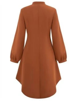 Women's Shirt Dress Casual Dress Mini Dress Outdoor Daily Date Polyester Fashion Modern V Neck Ruched Button Long Sleeve Fall Winter 2023 Loose Fit ArmyGreen Orange Apricot Pure Color S M L XL 28 Women's Shirt Dress Casual Dress Mini Dress Outdoor Daily Date Polyester Fashion Modern V Neck Ruched Button Long Sleeve Fall Winter 2023 Loose Fit ArmyGreen Orange Apricot Pure Color S M L XL -Casual Print Dress Sales dxeqwy1695644879614