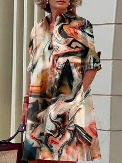 New Release -Casual Print Dress Sales dxxxdf1693390904885