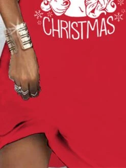 Women's Christmas Hoodie Dress Shift Dress Mini Dress Red Long Sleeve Letter Print Winter Fall Autumn Hooded Fashion Christmas Daily 2022 S M L XL XXL 3XL 5 Women's Christmas Hoodie Dress Shift Dress Mini Dress Red Long Sleeve Letter Print Winter Fall Autumn Hooded Fashion Christmas Daily 2022 S M L XL XXL 3XL -Casual Print Dress Sales eckxqb1667793040438