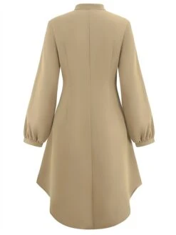 Women's Shirt Dress Casual Dress Mini Dress Outdoor Daily Date Polyester Fashion Modern V Neck Ruched Button Long Sleeve Fall Winter 2023 Loose Fit ArmyGreen Orange Apricot Pure Color S M L XL 30 Women's Shirt Dress Casual Dress Mini Dress Outdoor Daily Date Polyester Fashion Modern V Neck Ruched Button Long Sleeve Fall Winter 2023 Loose Fit ArmyGreen Orange Apricot Pure Color S M L XL -Casual Print Dress Sales ekjpln1695644880892