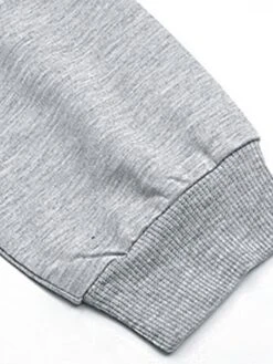 Women's Casual Dress Hoodie Dress Mini Dress Fashion Daily Outdoor Vacation Going Out V Neck Pocket Solid Color Striped Loose Fit Gray S M L XL -Casual Print Dress Sales emddxa1692165840580