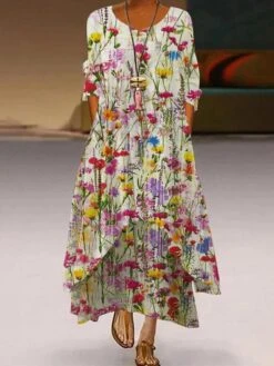 Women's Casual Dress Swing Dress Long Dress Maxi Dress Black White Yellow Long Sleeve Animal Button Summer Spring Crew Neck Casual Winter Dress Fall Dress Loose Fit 2023 S M L XL XXL 3XL 4XL 5XL 17 Women's Casual Dress Swing Dress Long Dress Maxi Dress Black White Yellow Long Sleeve Animal Button Summer Spring Crew Neck Casual Winter Dress Fall Dress Loose Fit 2023 S M L XL XXL 3XL 4XL 5XL -Casual Print Dress Sales ergpac1645004394804