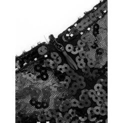 Women's Retro 1920s Fringe Dress Midi Dress Party Halloween Sequins Tassel Fringe Geometric Crewneck Sleeveless Regular Fit Spring Fall 2023 Black Red S M L XL -Casual Print Dress Sales ewxbre1692849059356