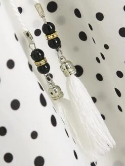 Women's Casual Dress Swing Dress Boho Dress Long Dress Maxi Dress Light Blue Creamy-white Pink Short Sleeve Polka Dot Print Spring Summer V Neck Slim 2023 S M L XL XXL XXXL -Casual Print Dress Sales fbekqk1679638185501