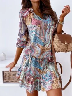 Women's Boho Dress Long Dress Maxi Dress Red Blue Purple Long Sleeve Print Print Summer Spring V Neck Casual Winter Dress Fall Dress Loose Fit Linen XS S M L XL 2XL 3XL 33 Women's Boho Dress Long Dress Maxi Dress Red Blue Purple Long Sleeve Print Print Summer Spring V Neck Casual Winter Dress Fall Dress Loose Fit Linen XS S M L XL 2XL 3XL -Casual Print Dress Sales fgoiul1663049697406