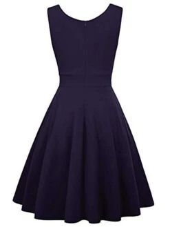 Women‘s Christmas Party Dress Swing Dress Green Dress Midi Dress Black White Wine Sleeveless Pure Color Ruched Summer Spring Fall V Neck Party Party Wedding Guest 2022 S M L XL XXL -Casual Print Dress Sales fjporc1635432109451