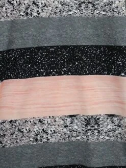 Women's Casual Dress Sweatshirt Dress Print Dress Geometric Stripe Print V Neck Mini Dress Fashion Streetwear Outdoor Daily 3/4 Length Sleeve Loose Fit Pink Dusty Rose Blue Fall S M L XL XXL -Casual Print Dress Sales fovznf1695361701916