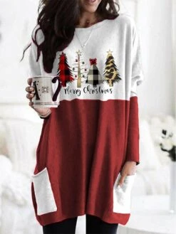 Women's Christmas Casual Dress T Shirt Dress Tee Dress Shift Dress Mini Dress Red 10 Red 13 Red 14 Long Sleeve Santa Claus Pocket Winter Fall Autumn Crew Neck Stylish 2022 S M L XL 2XL 3XL 4XL 5XL 15 Women's Christmas Casual Dress T Shirt Dress Tee Dress Shift Dress Mini Dress Red 10 Red 13 Red 14 Long Sleeve Santa Claus Pocket Winter Fall Autumn Crew Neck Stylish 2022 S M L XL 2XL 3XL 4XL 5XL -Casual Print Dress Sales fuvmao1667899923754