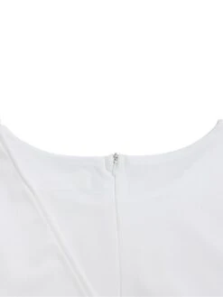 Women‘s Plus Size Curve Work Dress Bodycon Sheath Dress Solid Color Midi Dress Long Sleeve Crew Neck Fashion Outdoor White Red Fall Spring L XL XXL 3XL -Casual Print Dress Sales gabipk1676871082442