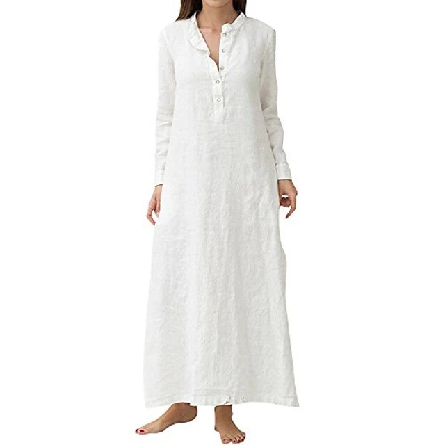 Women's Shirt Dress Shift Dress White Dress Maxi Long Dress Winter Dress Daily Fall Dress Polyester Casual Shirt Collar Long Sleeve Spring Fall Winter 2022 Loose Fit Light Blue White Pure Color S M L 1 Women's Shirt Dress Shift Dress White Dress Maxi Long Dress Winter Dress Daily Fall Dress Polyester Casual Shirt Collar Long Sleeve Spring Fall Winter 2022 Loose Fit Light Blue White Pure Color S M L
