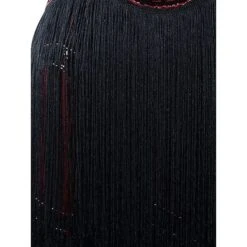 Women's Retro 1920s Fringe Dress Midi Dress Party Halloween Sequins Tassel Fringe Geometric V Neck Sleeveless Regular Fit Spring Fall 2023 Black White S M L XL 12 Women's Retro 1920s Fringe Dress Midi Dress Party Halloween Sequins Tassel Fringe Geometric V Neck Sleeveless Regular Fit Spring Fall 2023 Black White S M L XL -Casual Print Dress Sales gbjxxt1692849427048