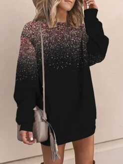 Women's Casual Dress Sweatshirt Dress Mini Dress Warm Fashion Outdoor Vacation Going Out Crew Neck Print Print Loose Fit Yellow Pink Blue S M L XL XXL 8 Women's Casual Dress Sweatshirt Dress Mini Dress Warm Fashion Outdoor Vacation Going Out Crew Neck Print Print Loose Fit Yellow Pink Blue S M L XL XXL -Casual Print Dress Sales hjgkxd1694151136541