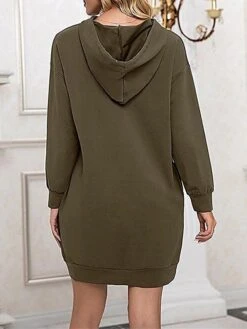 Women's Casual Dress Hoodie Dress Shift Dress Mini Dress Pocket Outdoor Street Daily Active Fashion Hooded Long Sleeve 2023 Loose Fit Black Wine Army Green Color S M L XL XXL Size 39 Women's Casual Dress Hoodie Dress Shift Dress Mini Dress Pocket Outdoor Street Daily Active Fashion Hooded Long Sleeve 2023 Loose Fit Black Wine Army Green Color S M L XL XXL Size -Casual Print Dress Sales hngnho1693558126636