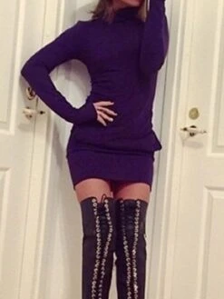 Women's Casual Dress Sweatshirt Dress Bodycon Mini Dress Pocket Outdoor Daily Going Out Active Fashion Stand Collar Long Sleeve 2023 Regular Fit Purple Dark Gray Color S M L XL Size 8 Women's Casual Dress Sweatshirt Dress Bodycon Mini Dress Pocket Outdoor Daily Going Out Active Fashion Stand Collar Long Sleeve 2023 Regular Fit Purple Dark Gray Color S M L XL Size -Casual Print Dress Sales hpoxam1694601057475