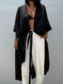 Women's Swimwear Cover Up Beach Top Normal Swimsuit Lace Up Pleated UV Protection Pure Color Black White Red Royal Blue Beige V Wire Bathing Suits New Vacation Holiday 30 Women's Swimwear Cover Up Beach Top Normal Swimsuit Lace Up Pleated UV Protection Pure Color Black White Red Royal Blue Beige V Wire Bathing Suits New Vacation Holiday -Casual Print Dress Sales hxduat1642042460242