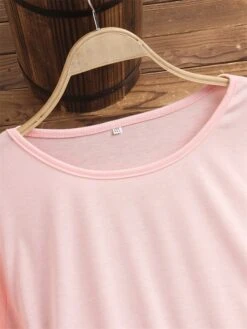 Women‘s Plus Size Curve T Shirt Dress Tee Dress Plain Crew Neck Long Sleeve Fall Winter Hot Knee Length Dress Casual Daily Dress -Casual Print Dress Sales hxnfow1626678914529