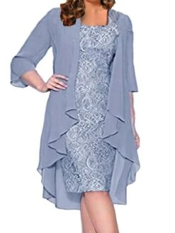 Women‘s Plus Size Curve Dress Set Solid Color Strap 3/4 Length Sleeve Spring Fall Elegant Formal Midi Dress Formal Office Dress 9 Women‘s Plus Size Curve Dress Set Solid Color Strap 3/4 Length Sleeve Spring Fall Elegant Formal Midi Dress Formal Office Dress -Casual Print Dress Sales ifjerw1669887517123