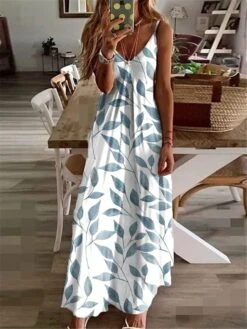Women's Casual Dress Swing Dress A Line Dress Long Dress Maxi Dress White Blue Light Blue Short Sleeve Floral Print Summer Spring Spaghetti Strap Vacation 2023 S M L XL XXL 3XL 5 Women's Casual Dress Swing Dress A Line Dress Long Dress Maxi Dress White Blue Light Blue Short Sleeve Floral Print Summer Spring Spaghetti Strap Vacation 2023 S M L XL XXL 3XL -Casual Print Dress Sales irlipi1656992939374