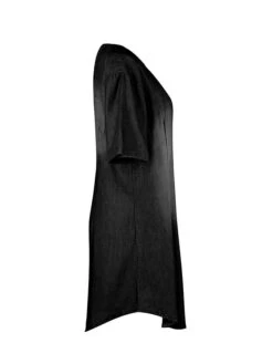 Women‘s Plus Size Curve Denim Dress Casual Dress Shift Dress Gradient Midi Dress Short Sleeve Crew Neck Fashion Daily Black Blue Summer Spring L XL XXL 3XL -Casual Print Dress Sales jfknrk1677490631656