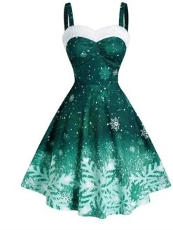 Women's Christmas Swing Dress Slip Dress Midi Dress Green Blue Purple Red Black Sleeveless Snowflake Cold Shoulder Print Winter Fall Spaghetti Strap Fashion Party Sexy 2022 S M L XL 2XL 3XL 8 Women's Christmas Swing Dress Slip Dress Midi Dress Green Blue Purple Red Black Sleeveless Snowflake Cold Shoulder Print Winter Fall Spaghetti Strap Fashion Party Sexy 2022 S M L XL 2XL 3XL -Casual Print Dress Sales jicvoe1666343409762