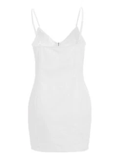 Women's Sheath Dress Mini Dress Black White Red Sleeveless Pure Color Zipper Spring Summer Spaghetti Strap Stylish Party 2022 XS S M L XL XXL 3XL -Casual Print Dress Sales jyznjd1638356120027