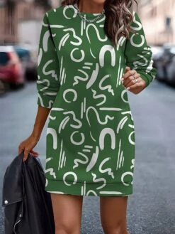 Women's Casual Dress Sweatshirt Dress Mini Dress Warm Fashion Outdoor Vacation Going Out Crew Neck Print Print Loose Fit Navy Blue Blue Brown S M L XL XXL 8 Women's Casual Dress Sweatshirt Dress Mini Dress Warm Fashion Outdoor Vacation Going Out Crew Neck Print Print Loose Fit Navy Blue Blue Brown S M L XL XXL -Casual Print Dress Sales jzgtkd1696764370417