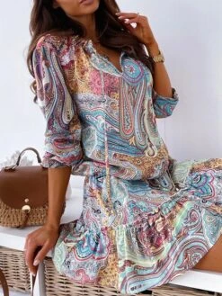 Women's Boho Dress Long Dress Maxi Dress Red Blue Purple Long Sleeve Print Print Summer Spring V Neck Casual Winter Dress Fall Dress Loose Fit Linen XS S M L XL 2XL 3XL 24 Women's Boho Dress Long Dress Maxi Dress Red Blue Purple Long Sleeve Print Print Summer Spring V Neck Casual Winter Dress Fall Dress Loose Fit Linen XS S M L XL 2XL 3XL -Casual Print Dress Sales laeluh1663049690057