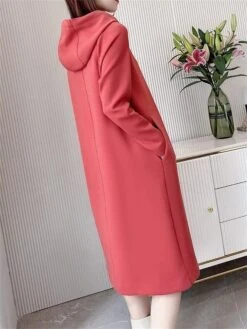 Women's Plus Size Curve Casual Dress Hoodie Dress Winter Dress Plain Midi Dress Long Sleeve Ruched Hooded Fashion Outdoor Black Red Fall Winter L XL XXL 3XL 4XL 29 Women's Plus Size Curve Casual Dress Hoodie Dress Winter Dress Plain Midi Dress Long Sleeve Ruched Hooded Fashion Outdoor Black Red Fall Winter L XL XXL 3XL 4XL -Casual Print Dress Sales larfbu1694586689136