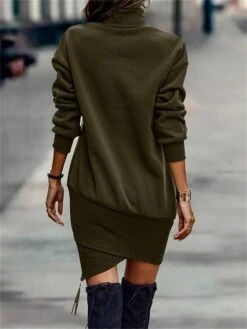 Women's Casual Dress Sweatshirt Dress Winter Dress Mini Dress Asymmetrical Outdoor Street Daily Fashion Streetwear Stand Collar Long Sleeve 2023 Loose Fit Black Wine Army Green Color S M L XL XXL Size 18 Women's Casual Dress Sweatshirt Dress Winter Dress Mini Dress Asymmetrical Outdoor Street Daily Fashion Streetwear Stand Collar Long Sleeve 2023 Loose Fit Black Wine Army Green Color S M L XL XXL Size -Casual Print Dress Sales ldiibz1693559004471