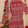 Women's Christmas Casual Dress Shift Dress Mini Dress Green Red White Long Sleeve Tree Snowflake Print Winter Fall Crew Neck Stylish Casual Modern 2022 S M L XL 2XL 3XL 4XL 5XL 6XL