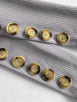 Women's Plus Size Curve Casual Dress Sweater Dress Bodycon Plain Midi Dress Long Sleeve Button Turtleneck Fashion Outdoor Wine Dark Blue Fall Winter XL XXL 3XL 4XL 5XL -Casual Print Dress Sales lkynbv1694489893292