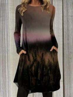 Women's Casual Dress Casual Dress T Shirt Dress Tee Dress Floral Paisley Pocket Print Crew Neck Mini Dress Fashion Outdoor Daily Long Sleeve Regular Fit Black Gray Black Wine Spring Fall S M L XL XXL 18 Women's Casual Dress Casual Dress T Shirt Dress Tee Dress Floral Paisley Pocket Print Crew Neck Mini Dress Fashion Outdoor Daily Long Sleeve Regular Fit Black Gray Black Wine Spring Fall S M L XL XXL -Casual Print Dress Sales lnlaak1671530447723