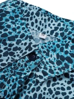 Women's Shirt Dress Short Mini Dress Light Blue Long Sleeve Leopard Button Spring Summer Shirt Collar Stylish Casual Sexy Lantern Sleeve Boom Sale Dress XXL 19 Women's Shirt Dress Short Mini Dress Light Blue Long Sleeve Leopard Button Spring Summer Shirt Collar Stylish Casual Sexy Lantern Sleeve Boom Sale Dress XXL -Casual Print Dress Sales merfhy1683612739961