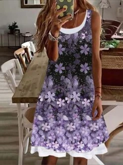 Casual Print Dress Sales -Casual Print Dress Sales mjqfbg1649931776946
